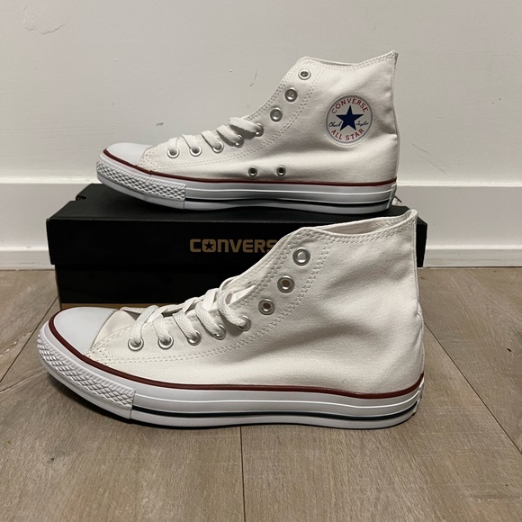 Converse Chuck Taylor All Star Hi Sneaker - White UNISEX - Picture 1 of 7